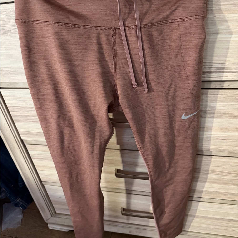 Nike Dusky Rose Athletic Leggings